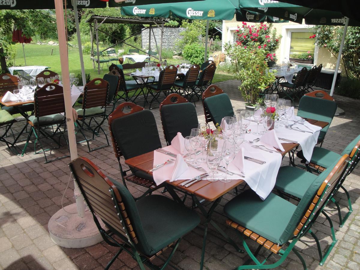 Landhotel Restaurant Hubinger Thörl Zewnętrze zdjęcie